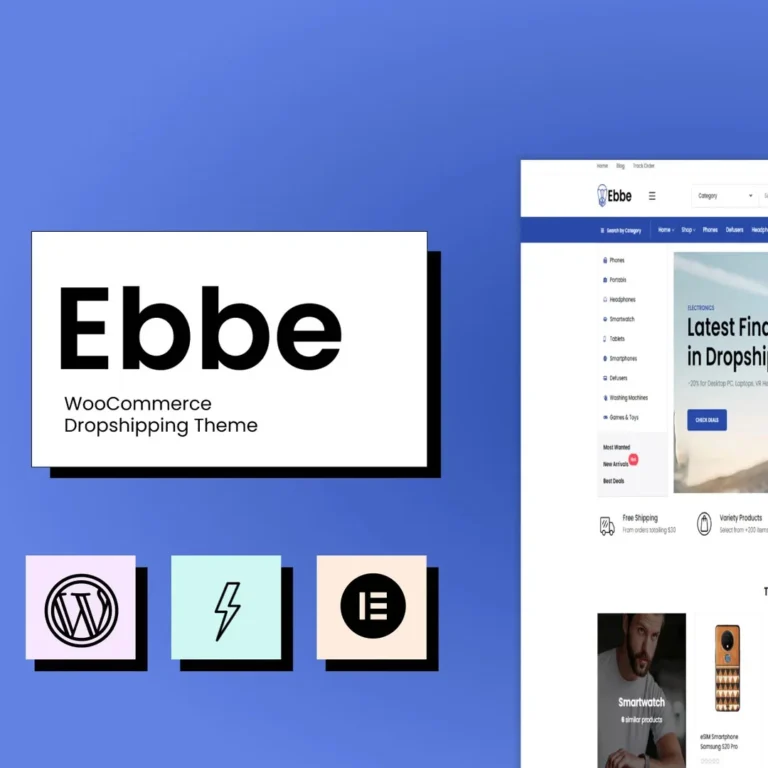 Ebbe – WooCommerce Dropshipping Theme