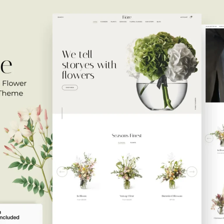 Fiore – Flower Shop Florist eCommerce WooCommerce