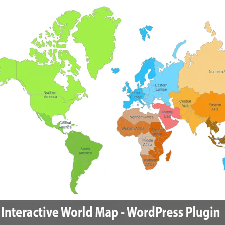 Interactive World Map – WordPress Plugin