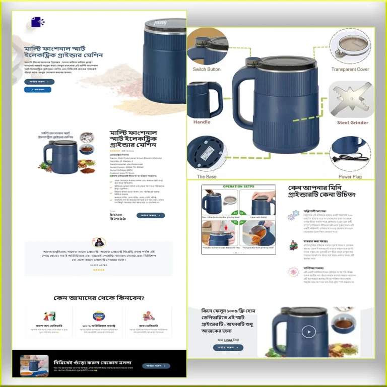 Multi functional Smart Electric Grinder … – Cartflows Landing Page